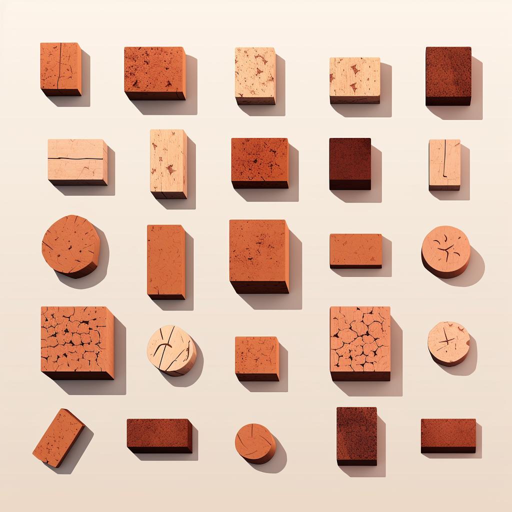 Small blocks of cork or foam cut into 1-2 inch sizes.
